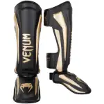 Ochraniacze piszczeli i stopy VENUM ELITE - BLACK/GOLD