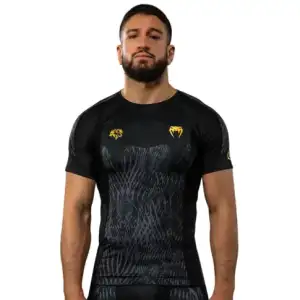 Rashguard męski Venum x Chimaev Rashguards black/grey