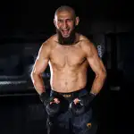 Venum x Chimaev Wild Borz Fightshorts - Black/Grey