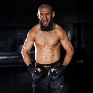 Venum x Chimaev Wild Borz Fightshorts - Black/Grey