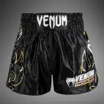 VTC Flames Venum Muay Thai Shorts - Black/Gold 