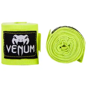 Venum Kontact Boxing Hand Wraps - Neon Green - 2.5m