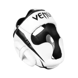 Kask bokserski Venum Elite White/Black