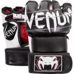 VENUM UNDISPUTED 2.0 RĘKAWICE MMA SKÓRA - Czarne